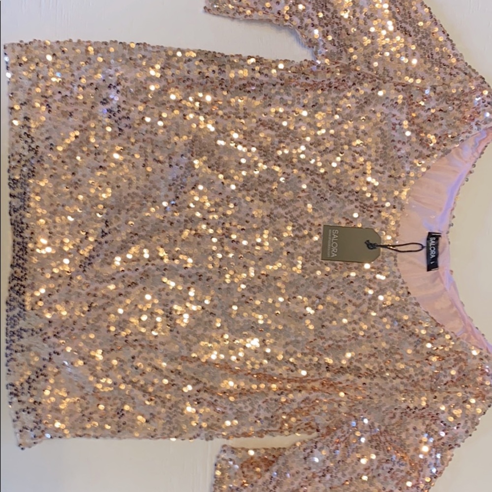 Women’s sequin shirt